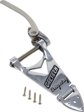 Gretsch Branded Bigsby Tailpiece, Polished Aluminum