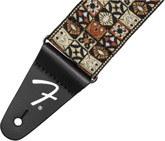 Fender Festival Strap, Tan Mosaic, 2"