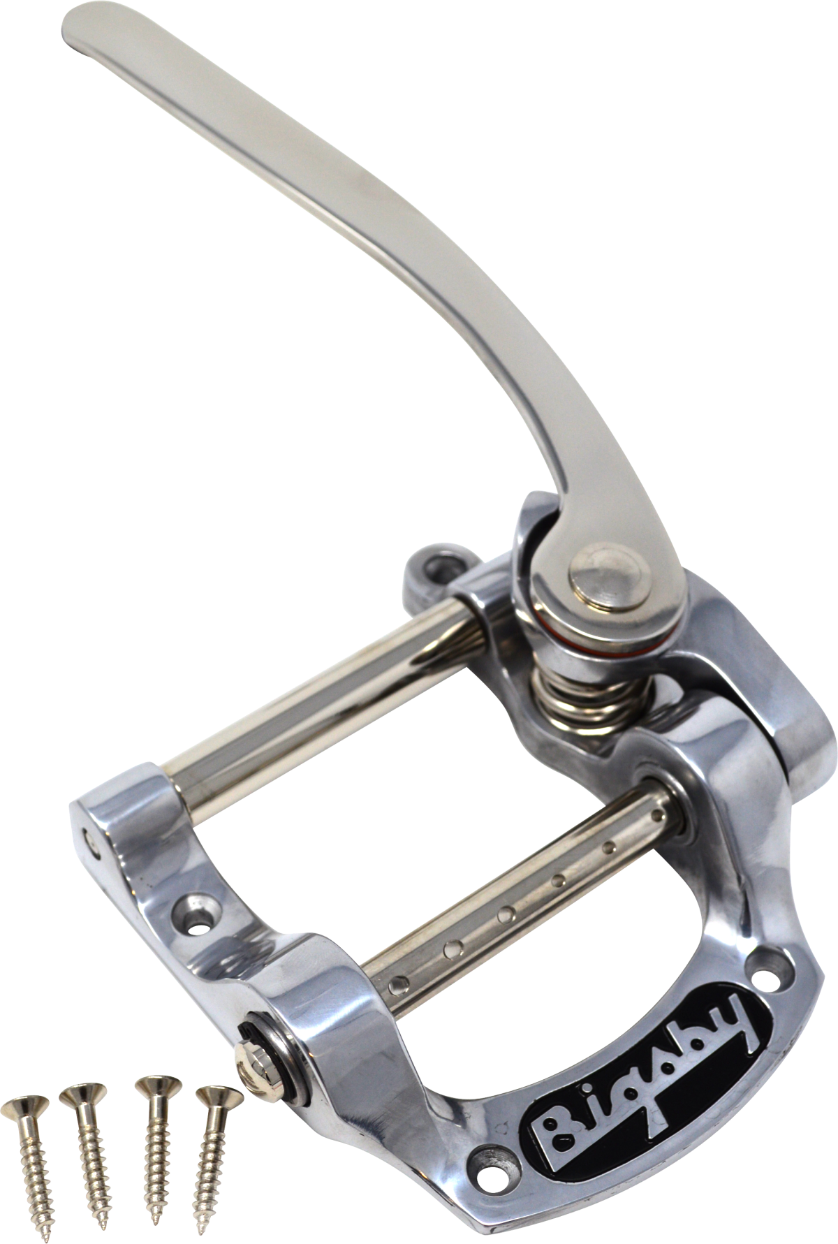 Bigsby B5 Vibrato Tailpiece, String-Thru, Polished Aluminum