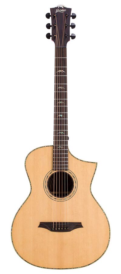 Bromo BAR5CE Rocky Mountain Concert guitar all solid tonewoods
