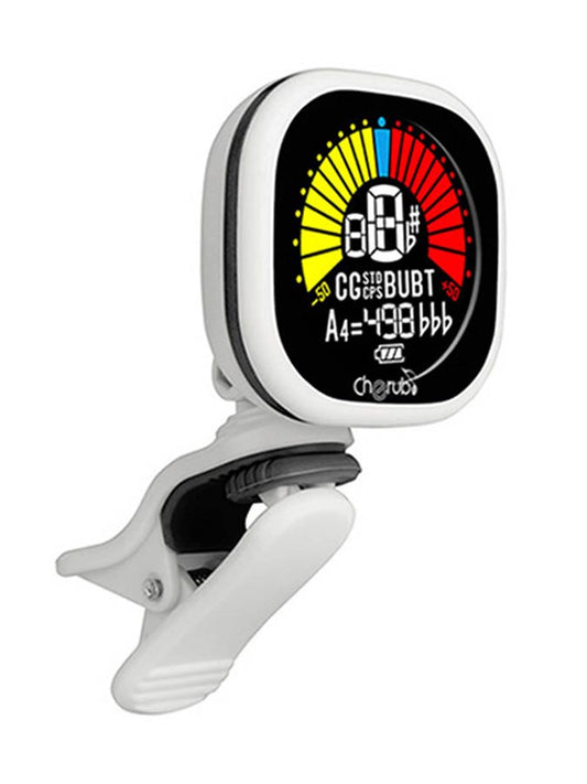 Cherub WST-675/WH Cherub Rechargeable chromatic tuner