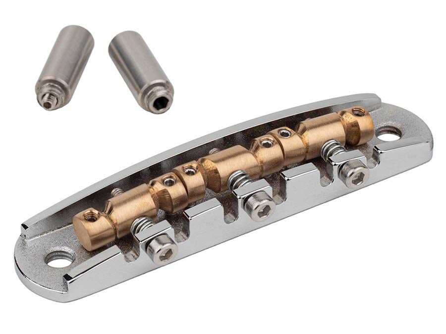 Halon JB-1731-12-M offset guitar bridge, metric posts – Dirk Witte