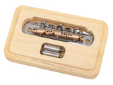 Halon JB-1731-12-A offset guitar bridge, imperial posts