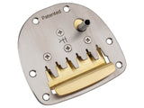Halon JPV-2311-22C offset guitar patented vibrato, stainless steel with MS-58 brass string plate