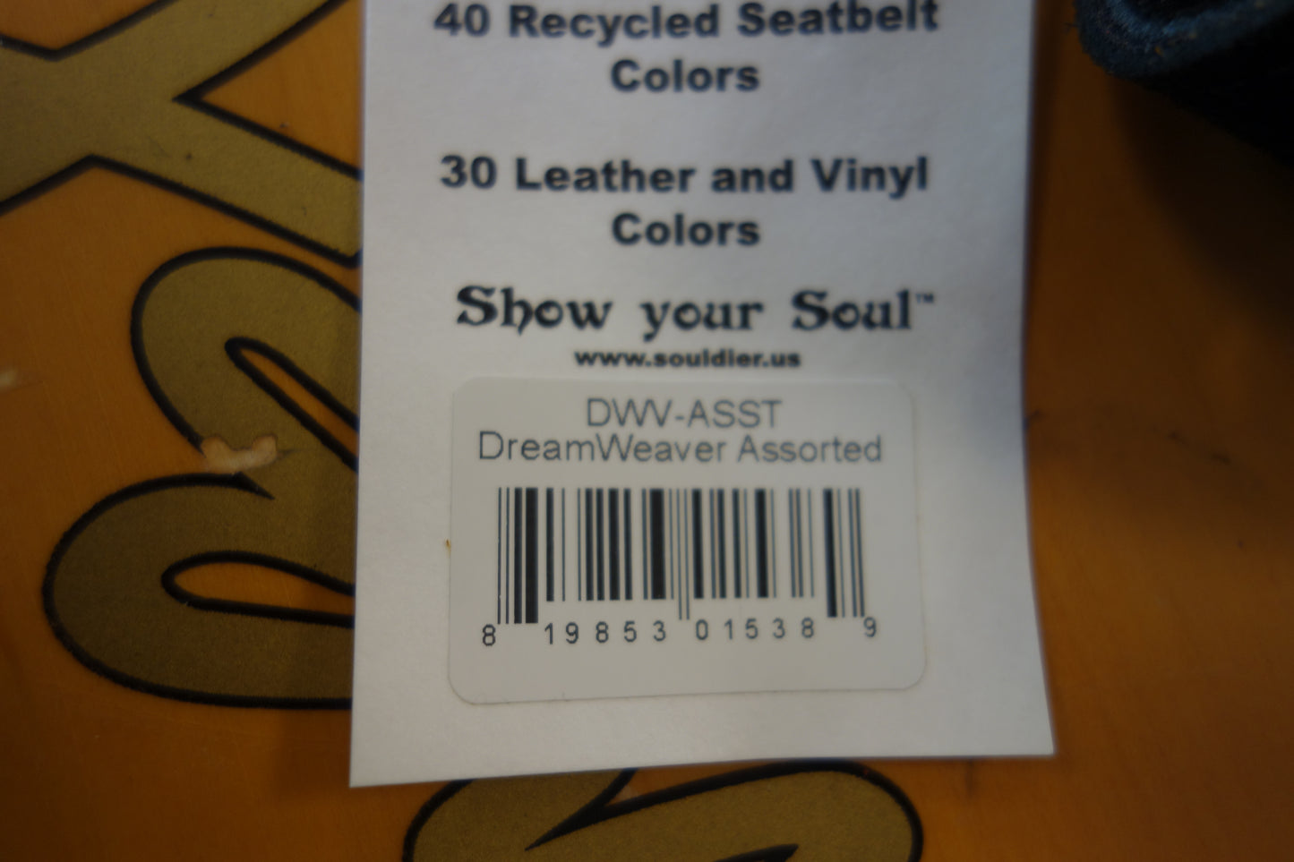 Souldier Dream Weaver - Black, Yellow, & Purple - BLACK ENDS