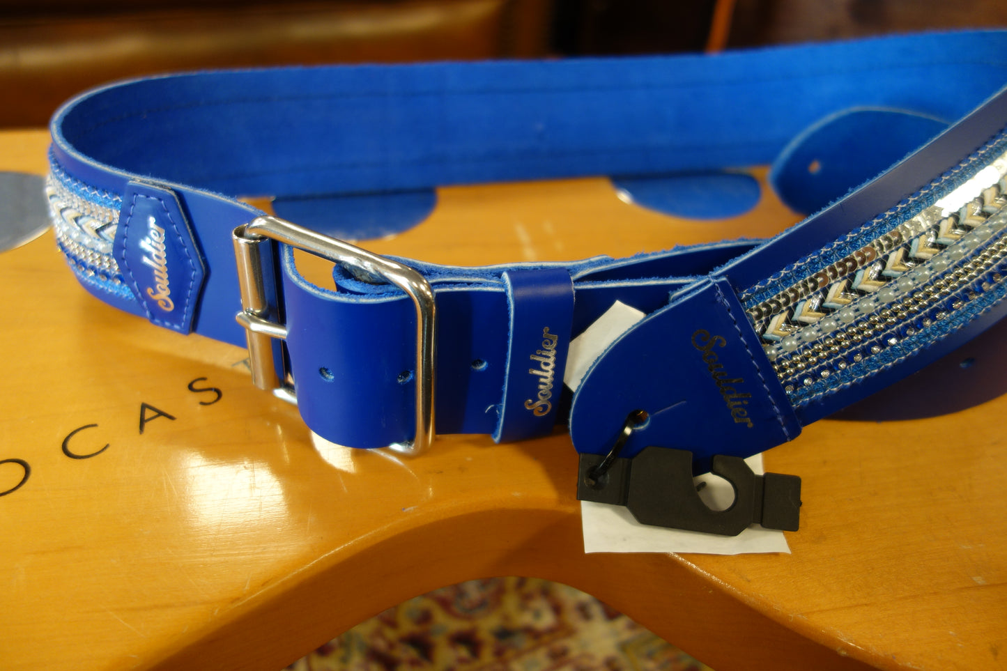 Souldier Jolene Buckle Guitar Strap in Blue