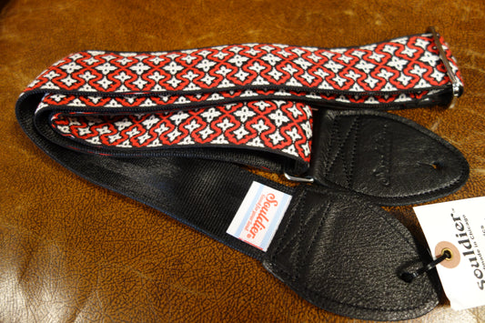 Souldier Guitar Strap LTD Red Deco GS1341BK02BK