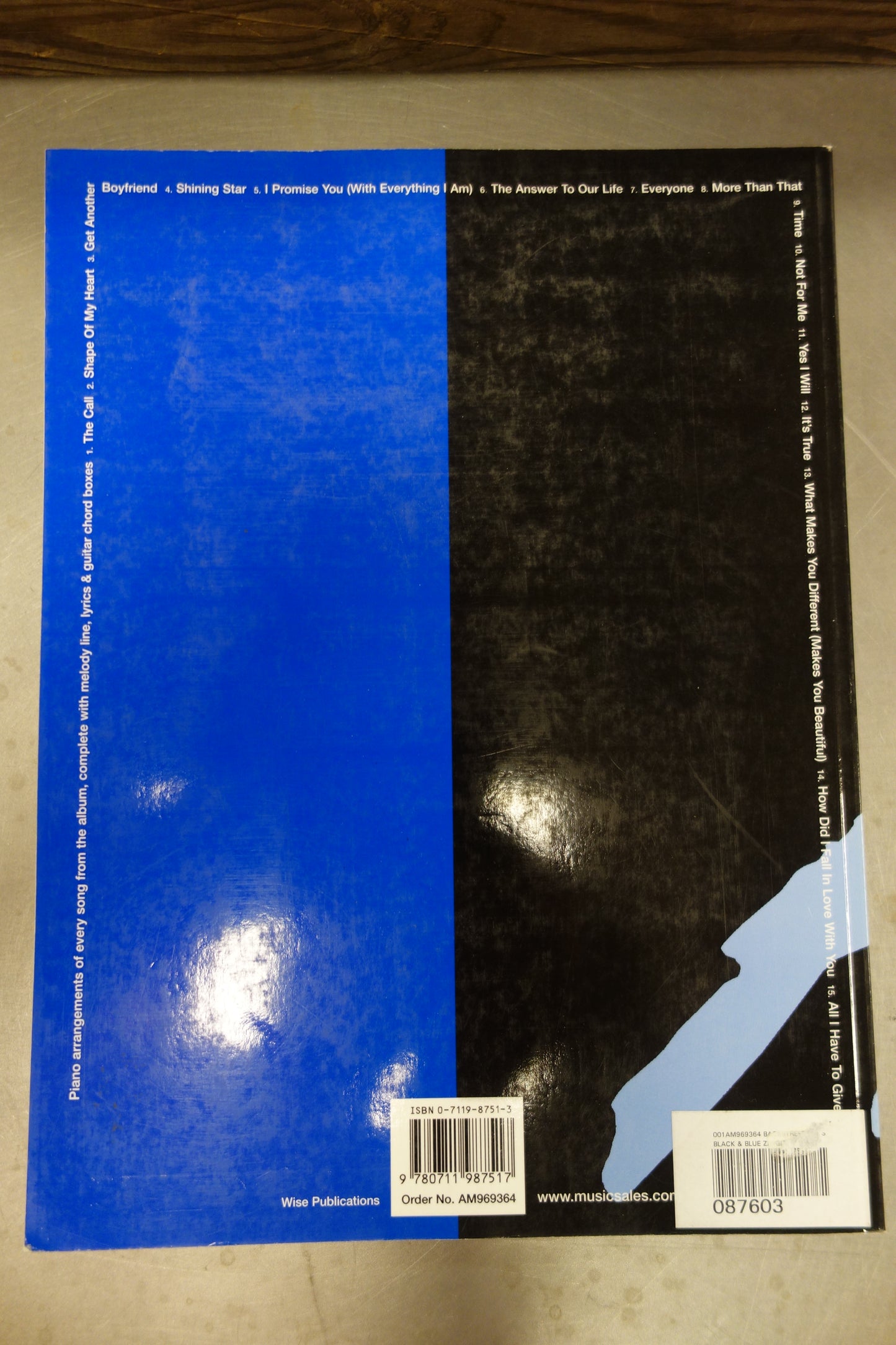 Backstreet Boys - Black & Blue