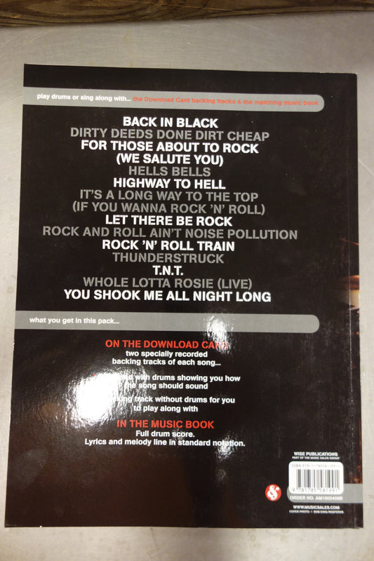 Play Drums with the best of AC/DC