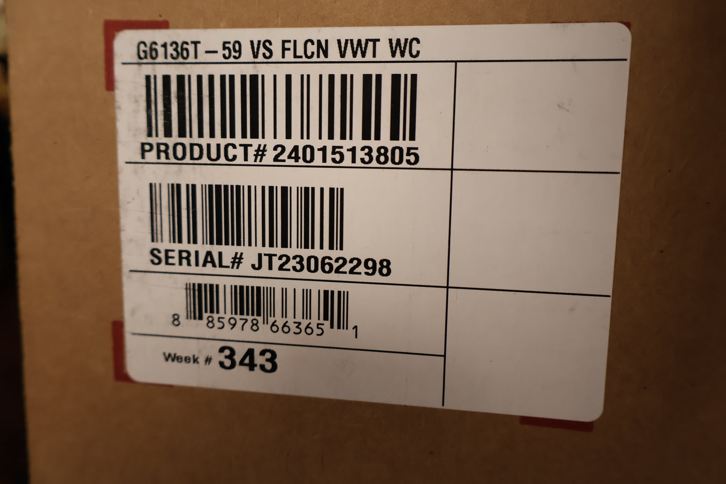 Gretsch G6136T-59 Vintage Select Edition '59 White Falcon