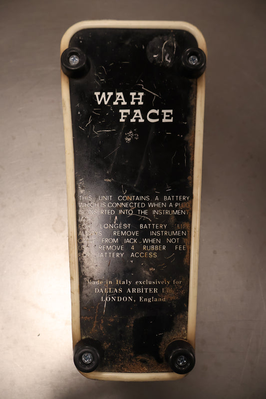 Sound City Wah Face 60s