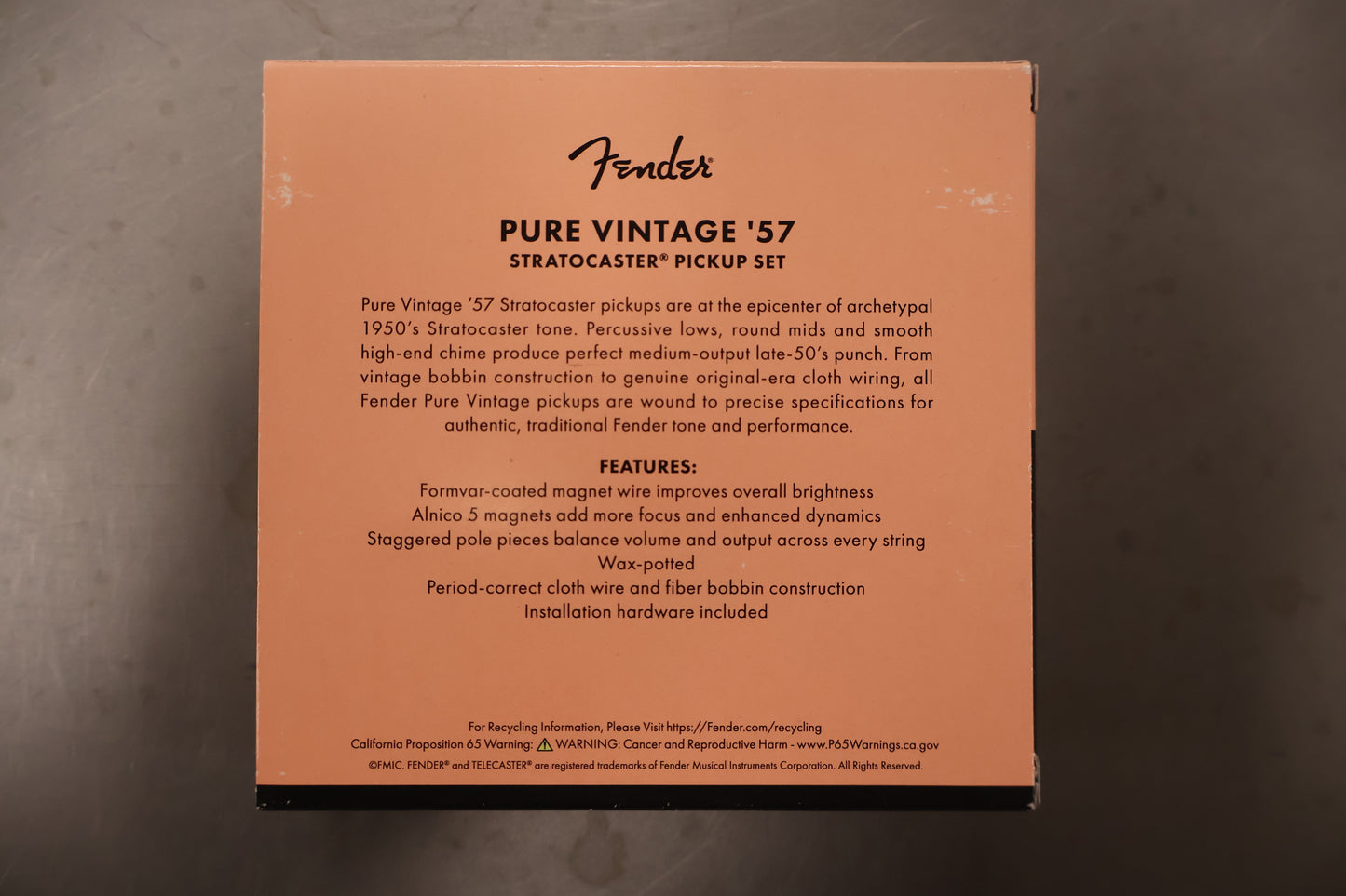 Fender Pure Vintage '57 Stratocaster Pickup Set