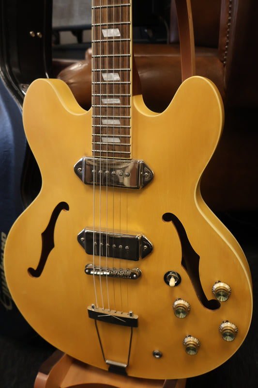 Epiphone 2012 'Inspired by' John Lennon Revolution Casino Artist Series Natural