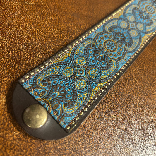 Souldier LCUFC0395BR02 - Arabesque Turquoise Cuff 2''