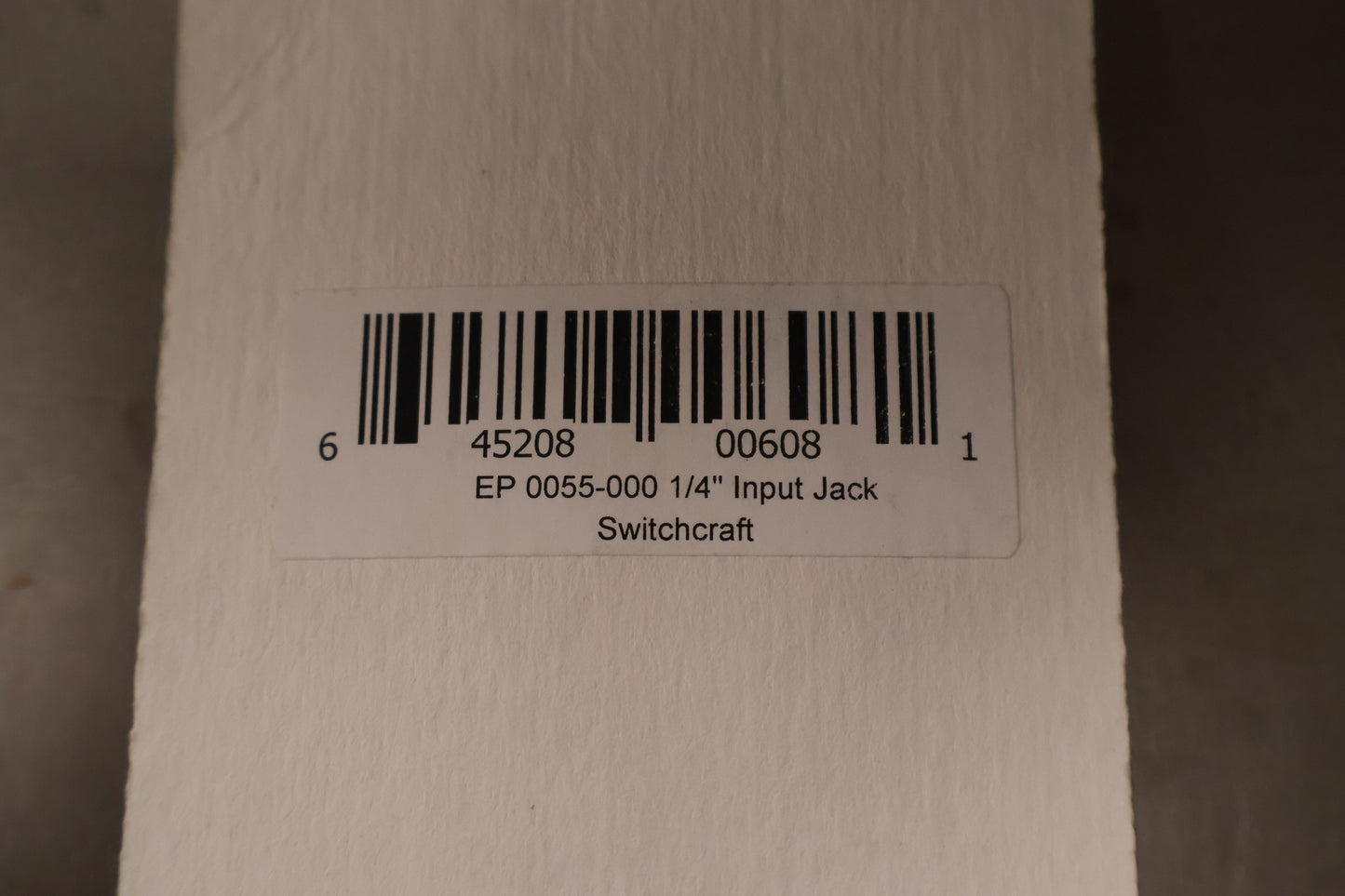 Allparts Switchcraft 1/4" Input Jack