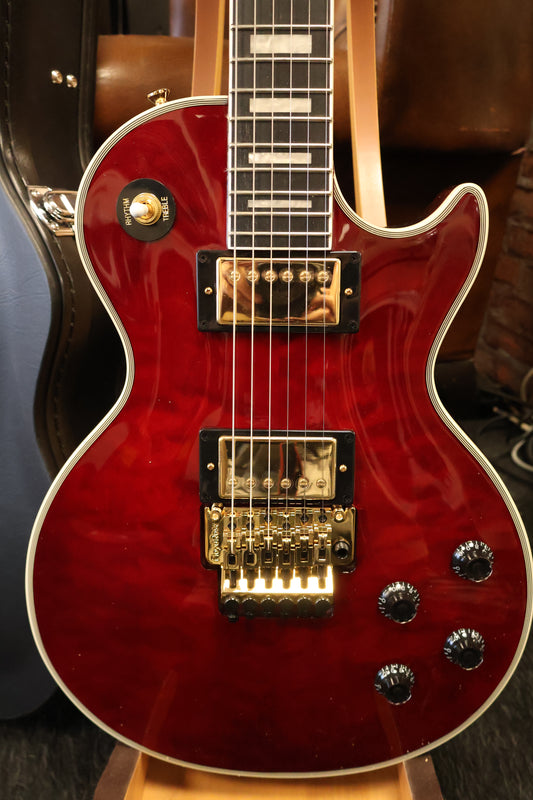 Epiphone Alex Lifeson Les Paul Custom Axcess Quilt (Incl. Hard Case)