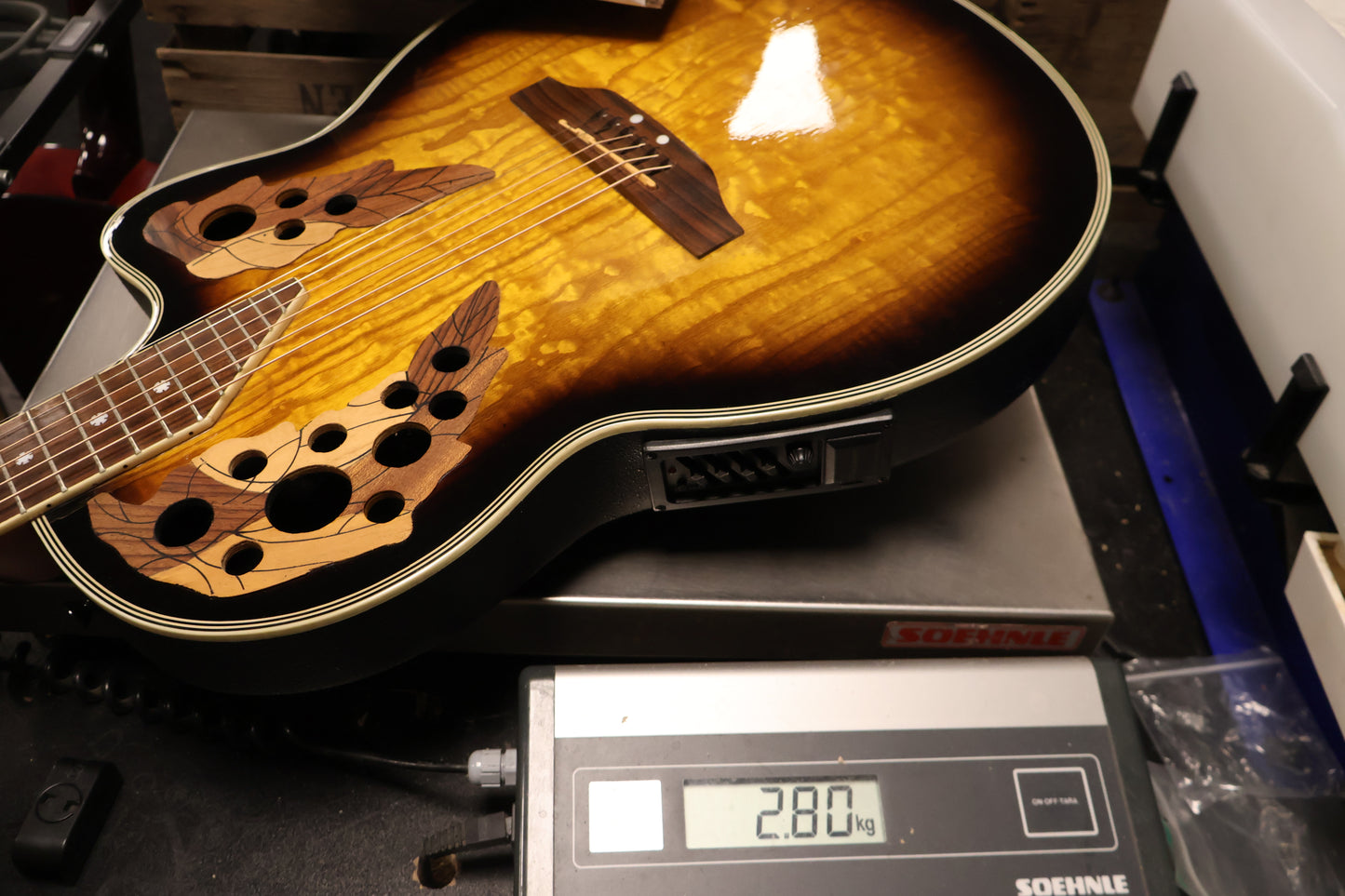 Palmer Semi-Acoustic Ovation Clone 6-String Guitar (Used)