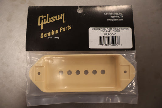 Gibson PRPC-045 P-90 / P-100 Pickup Cover, "Dog Ear" (Cream)