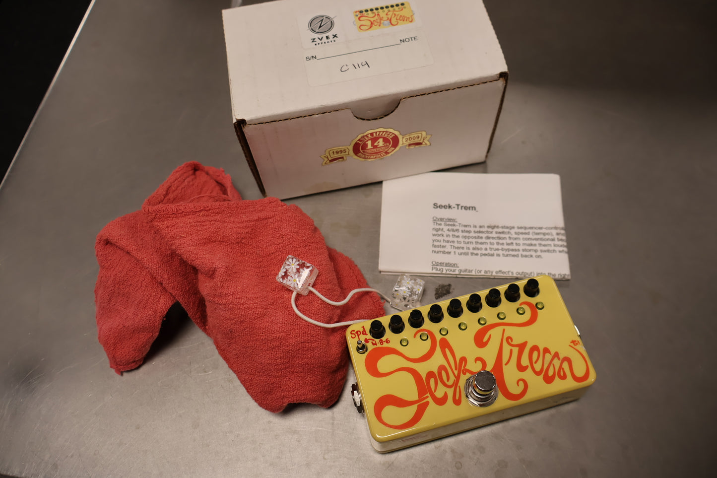 Z-Vex Seek Trem Hand Painted (USED)