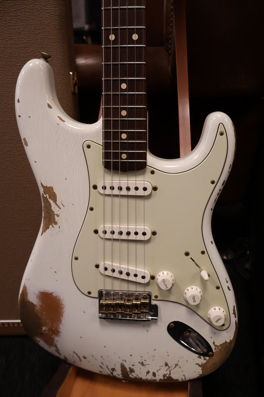 Fender '60 Stratocaster Heavy Relic Olympic White 2021 (Used)