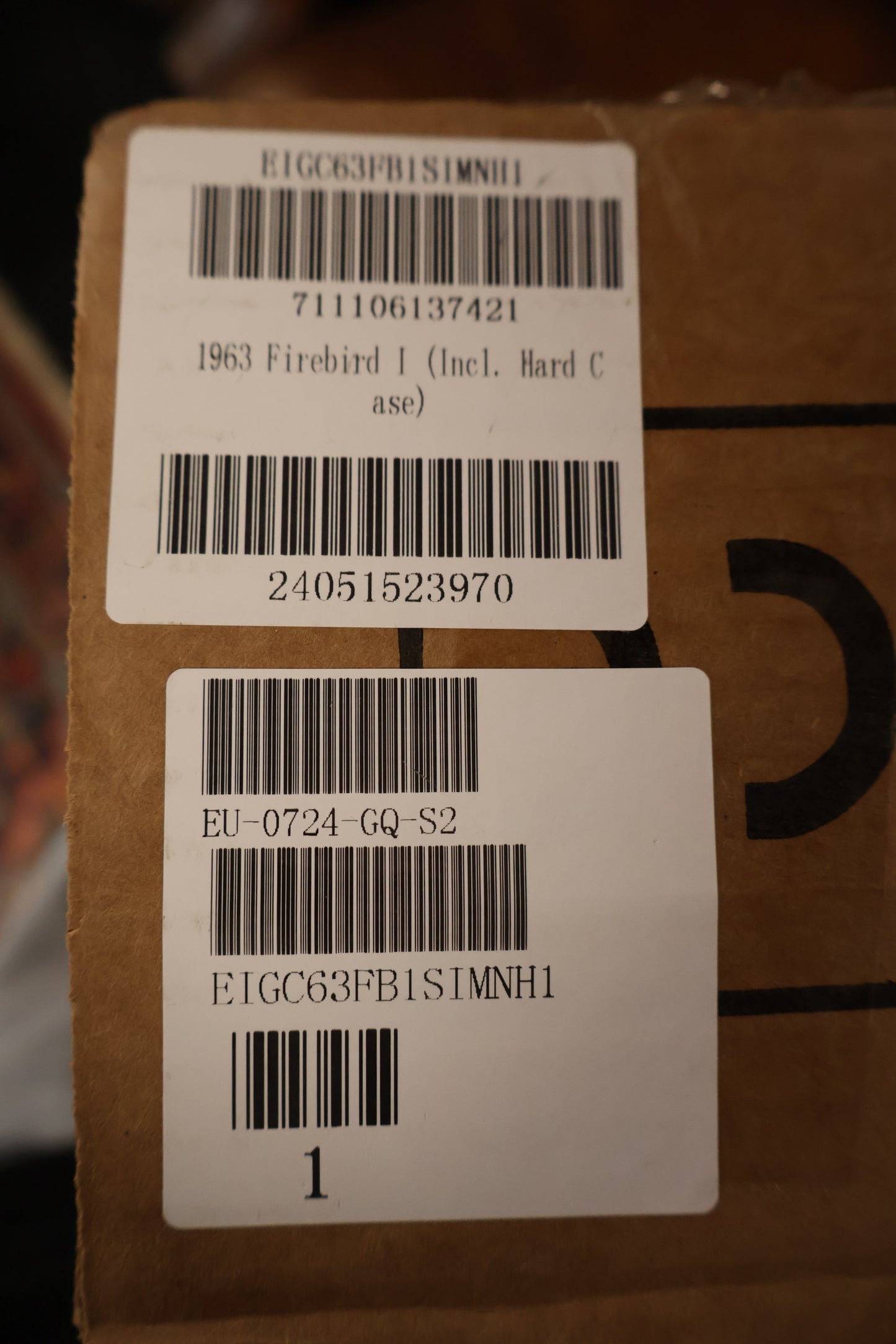 Epiphone 1963 Firebird I Silver Mist