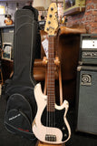 Sandberg California V 4-String Short Scale Hardcore Aged Shell Pink Bass Guitar
