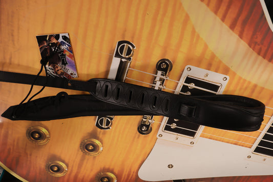 Levi's Leather Guitar Strap MSS80-BLK