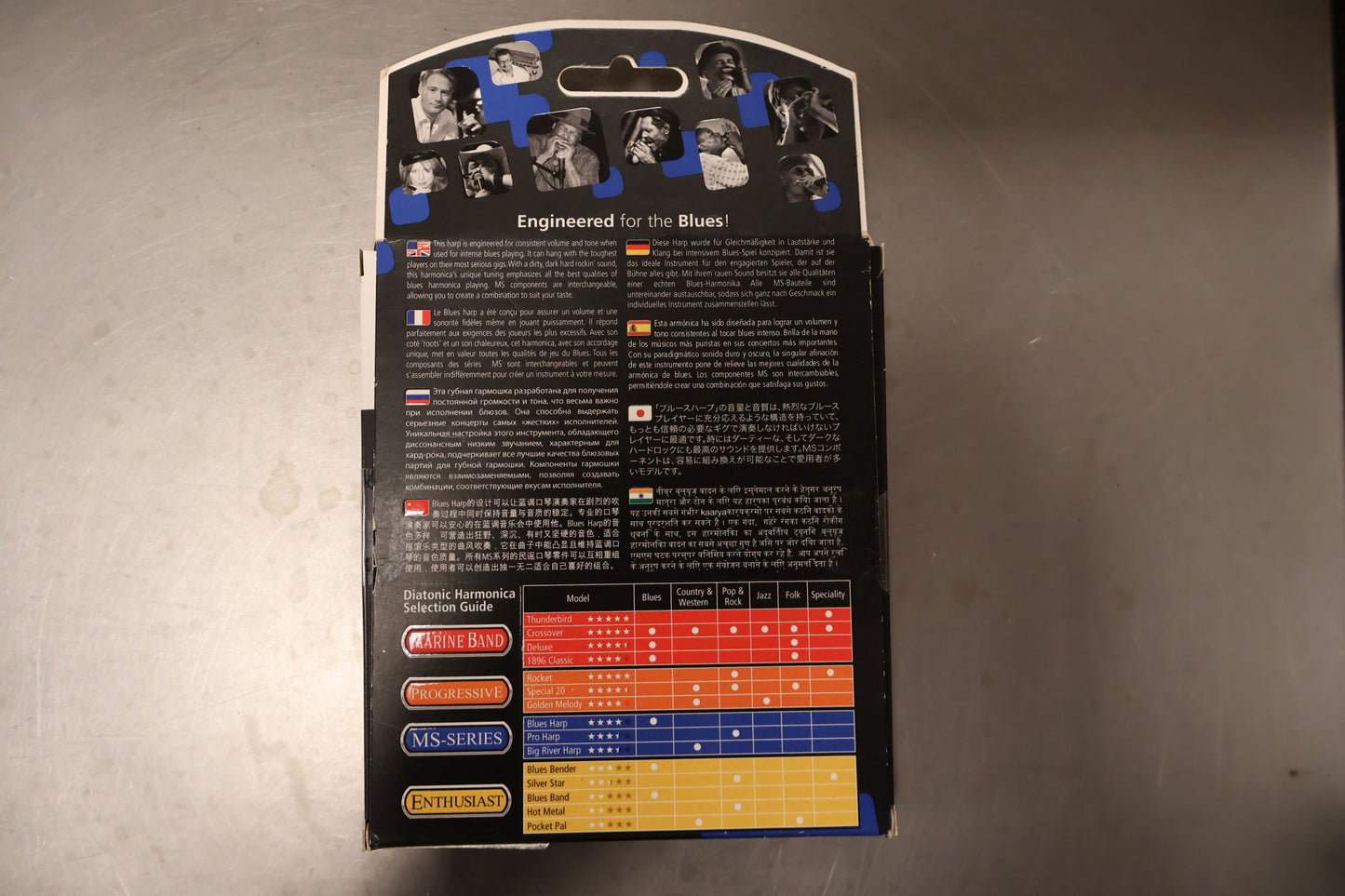 Hohner Blues Harp D Harmonica