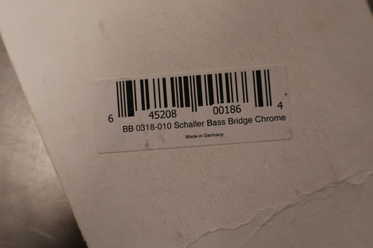 Allparts Schaller Bass Bridge Chrome