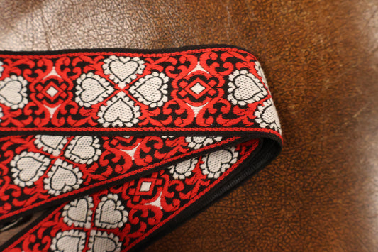 Souldier GS0688 - Atrium Red Black Guitar Strap