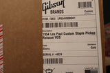 Gibson 1954 Les Paul Custom Staple Pickup Reissue VOS Ebony