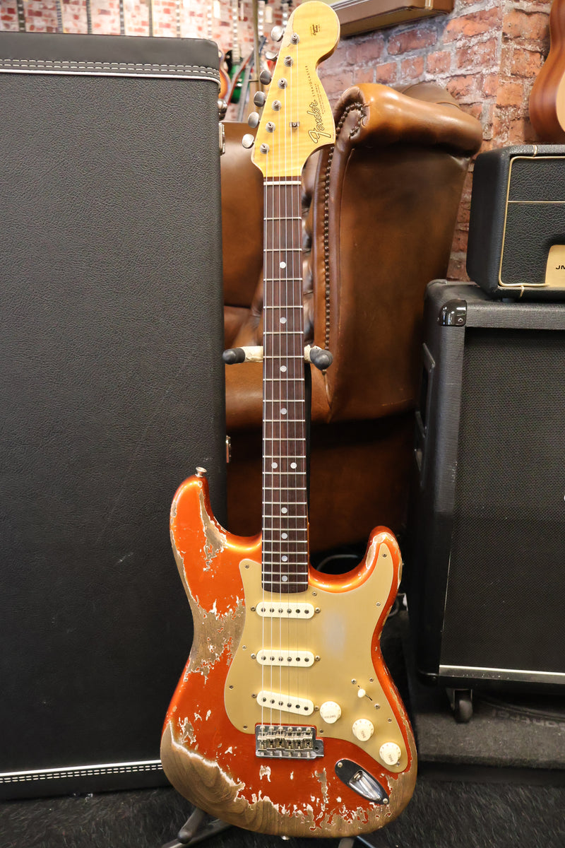 最終値下げ Big Ltd Fender Head Tangerine Candy Aged Relic Heavy Super ギター