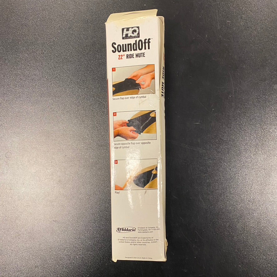 HQ Evans SO22RIDE 22" Ride Cymbal Mute