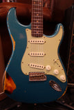 Fender Custom SHop '61 Stratocaster Heavy Relic Aged Ocean Turquoise over 3CS