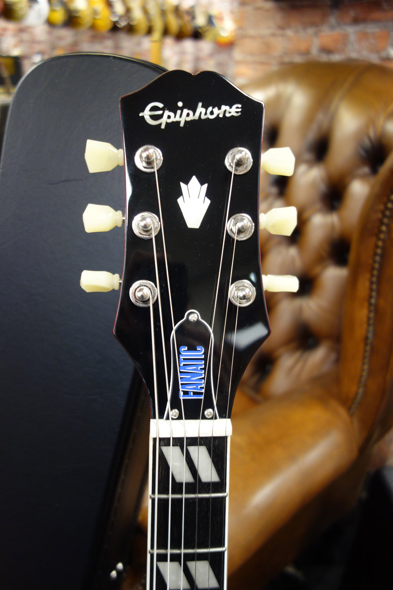 Epiphone Nancy Wilson Fanatic Incl. Hard Case Fireburst Dirk