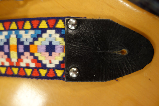 Vintage NOS 60/70s guitar strap #19 ace style