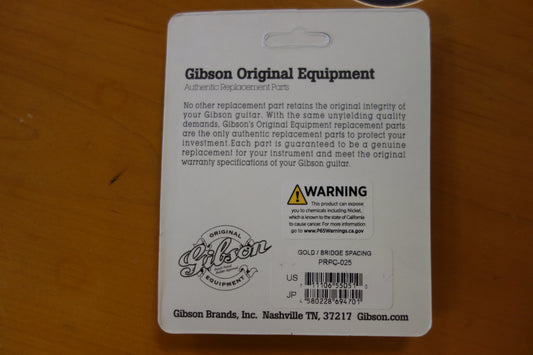 Gibson PRPC-025 Humbucker Cover, Bridge (Gold)