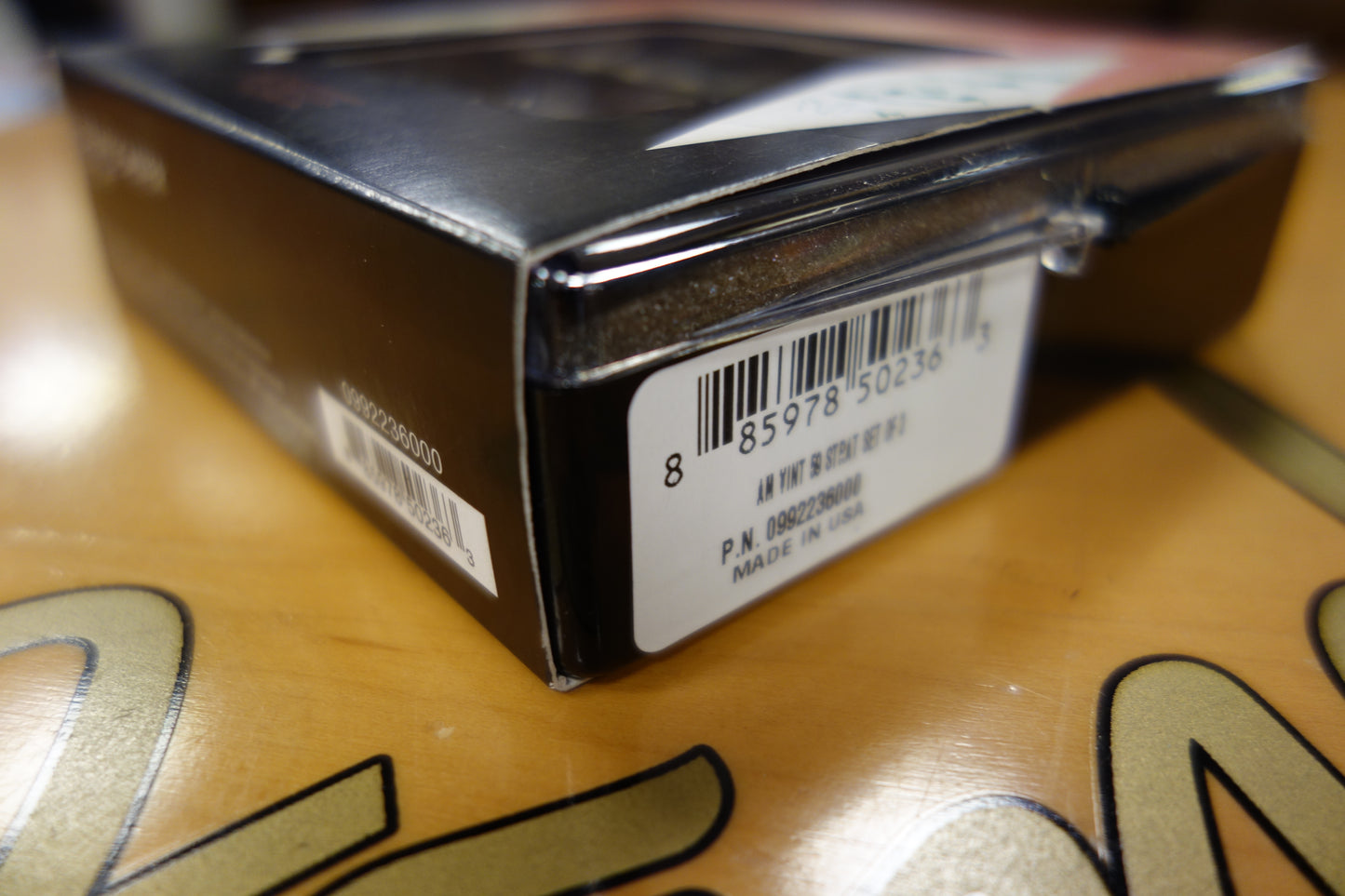 Fender Pure Vintage '59 Strat Pickup Set, Vintage White (3)