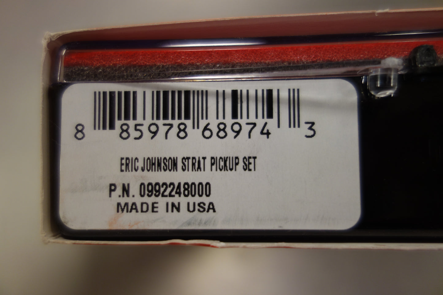 Fender Eric Johnson Stratocaster Pickups, Set of 3