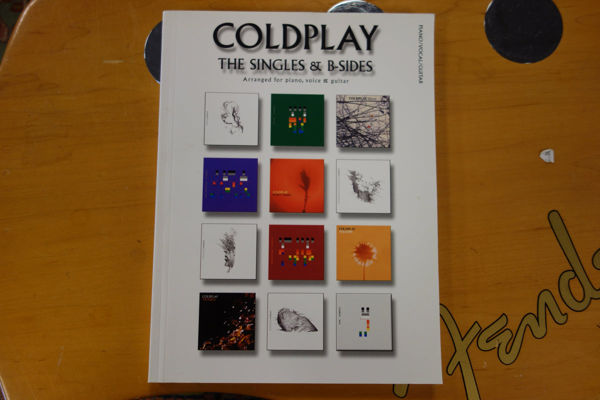 Goldplay The Singles B sides Piano Vocal Guitar ISBN