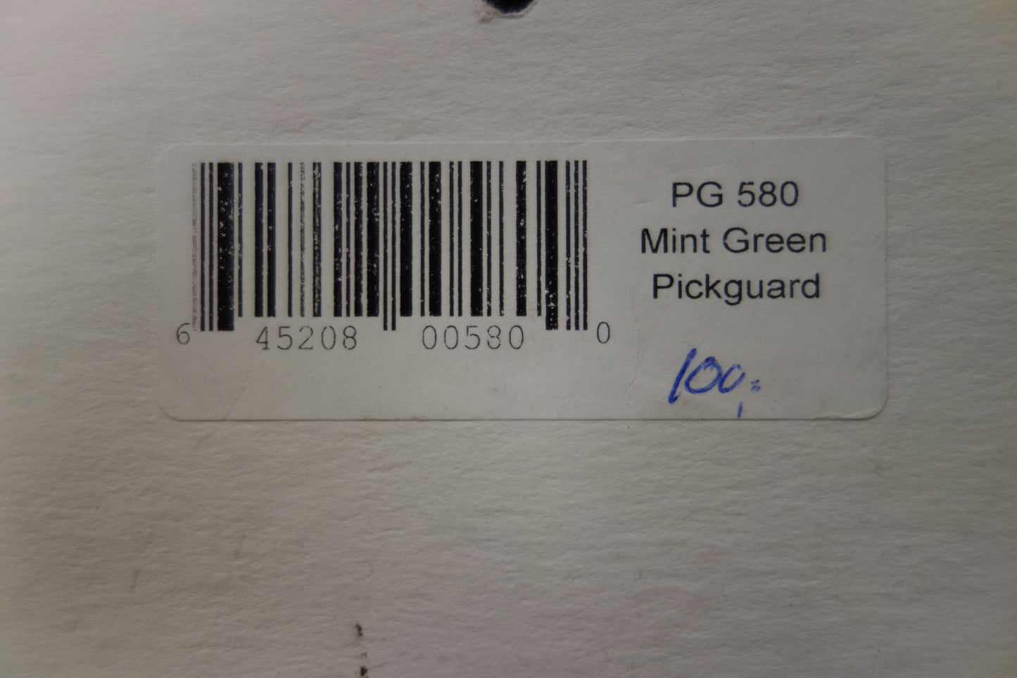 Allparts PG 580 Mint Green Pickguard Jaguar