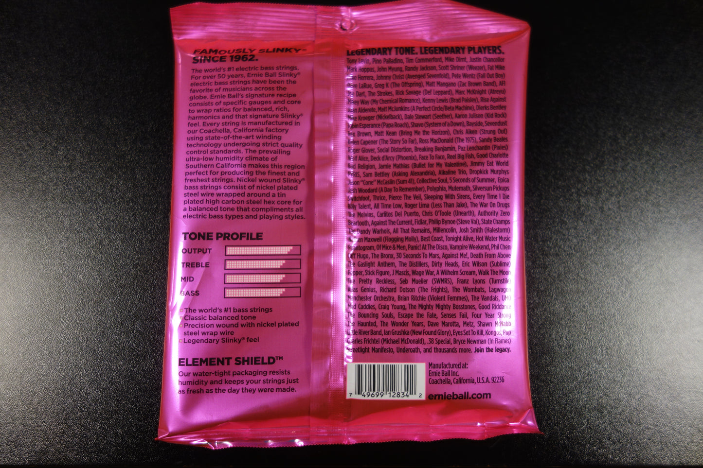 Ernie Ball 2834 Super Slinky 045-100 Bass Strings