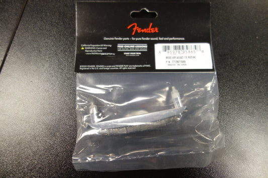 Fender American Professional Jaguar/Jazzmaster 7.25" Radius Bridge Assembly, Nickel
