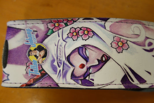 Perri's Leathers LTD P25TJ-658 guitar strap Limited Tattoo Johnny Series