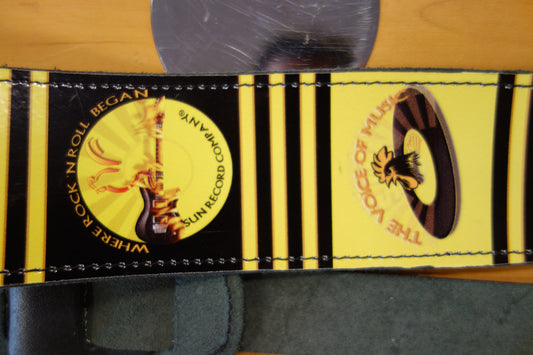 Perri's Leathers LTD P25R-1198 guitar strap Limited Sun Record Company