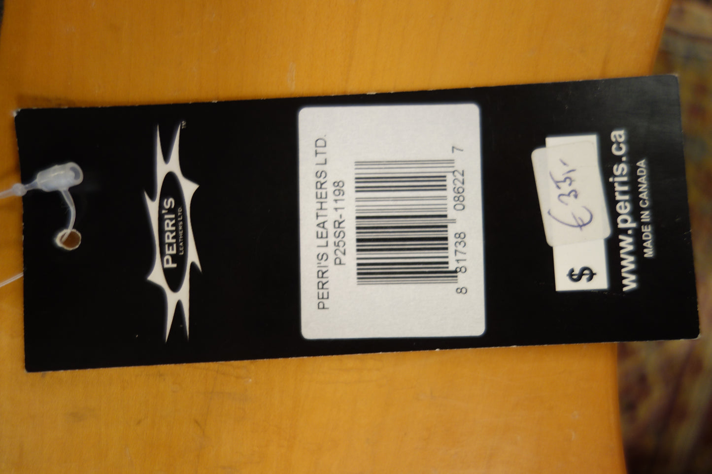 Perri's Leathers LTD P25R-1198 guitar strap Limited Sun Record Company