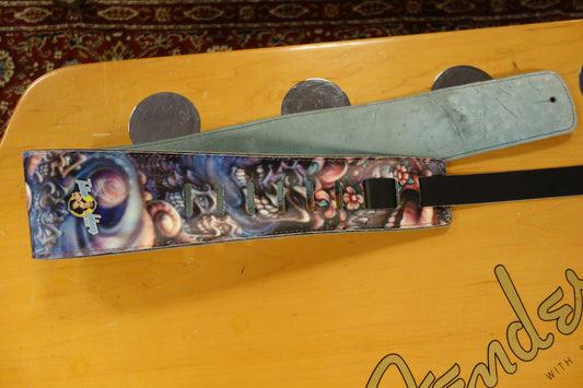 Perri's Leathers LTD P35TJ-668 guitar strap Limited Tatto Johnny Series