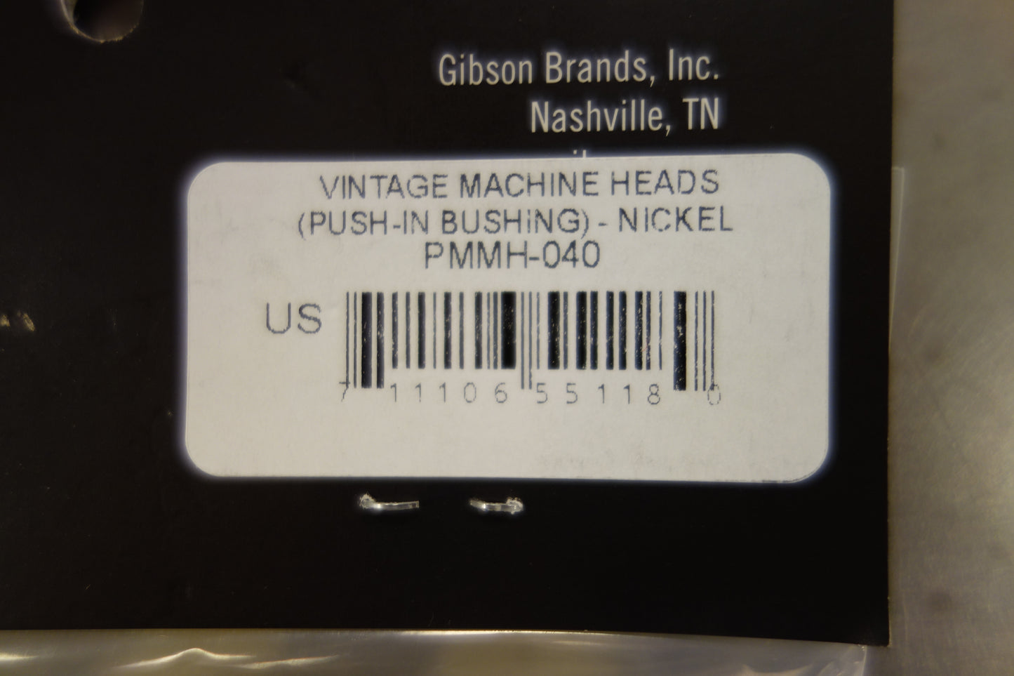 Gibson PMMH-040 Deluxe Reissue-Style Tuner Set (Nickel)