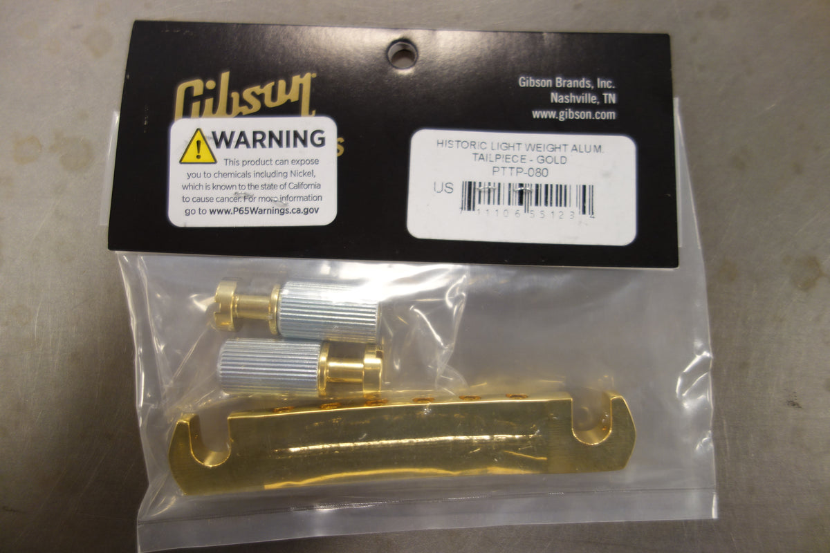 Gibson PTTP-080 Historic Lightweight Tailpiece (Gold)