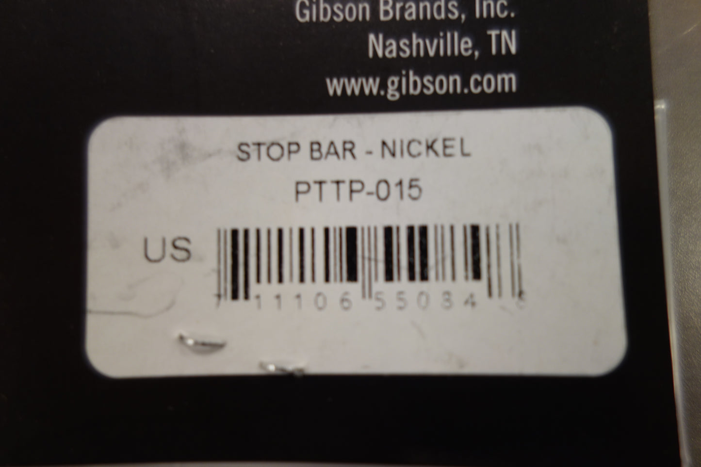 Gibson PTTP-015 Stop Bar Tailpiece (Nickel)